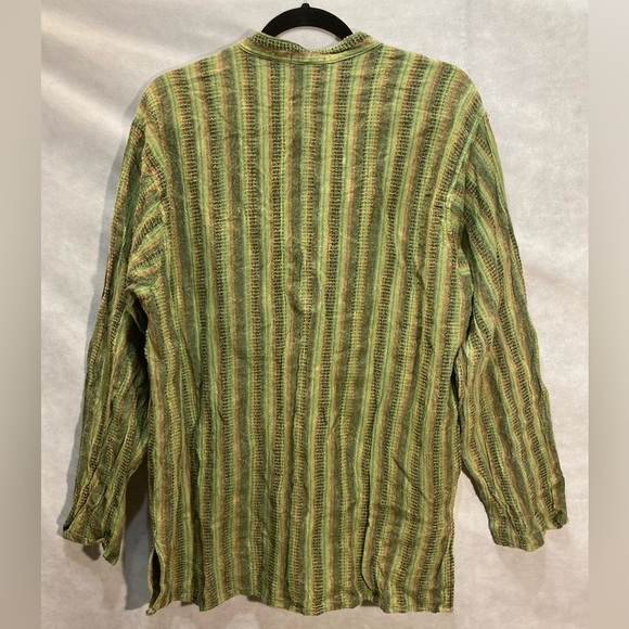 Kathmandu Imports Cotton Striped Shirt - Picture 3 of 4